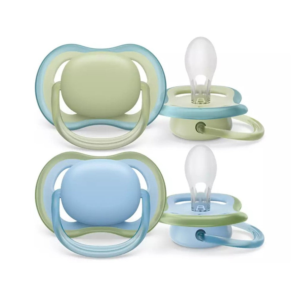 Philips Avent Ultra Air Pacifier, 2pk - 0-6M (8 Designs) - Pupsik Singapore