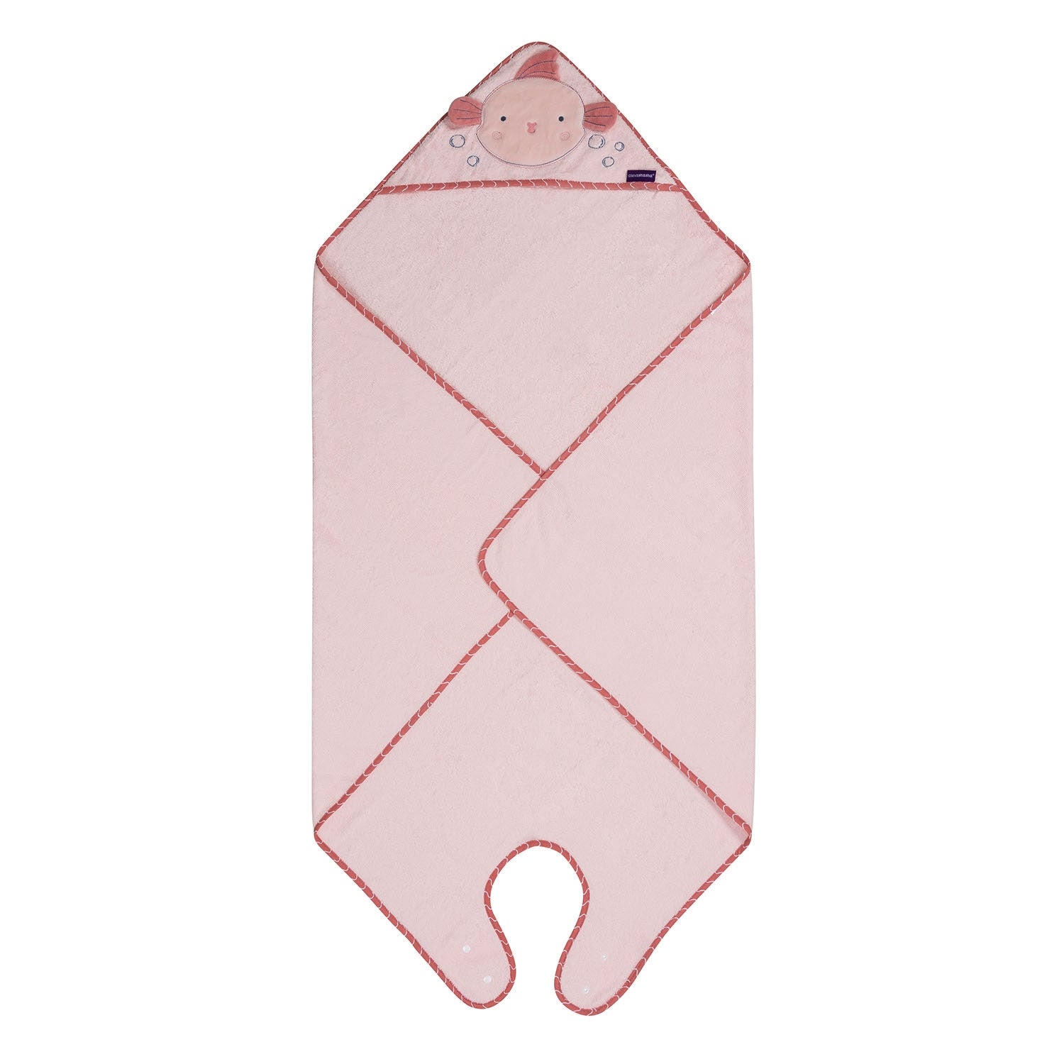 Clevamama Bamboo Apron Baby Bath Towel  (3 Designs) - Pupsik Singapore