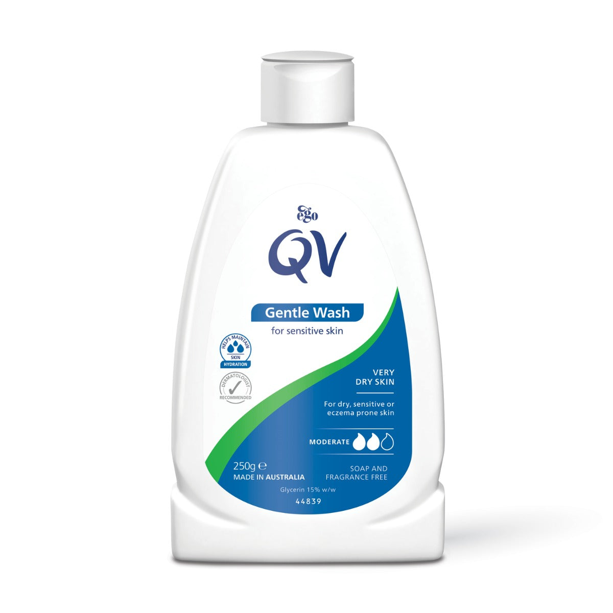 QV Gentle Wash, 250g (Exp 03/28)