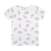 Baa Baa Sheepz Unisex Short Sleeve T-Shirt - Cute Big Star & Sheepz (5 Sizes)