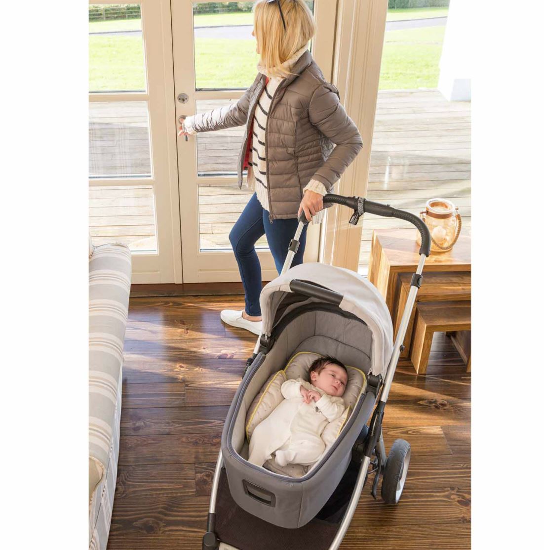 Clevamama ClevaFoam Head & Body Support – Stripes