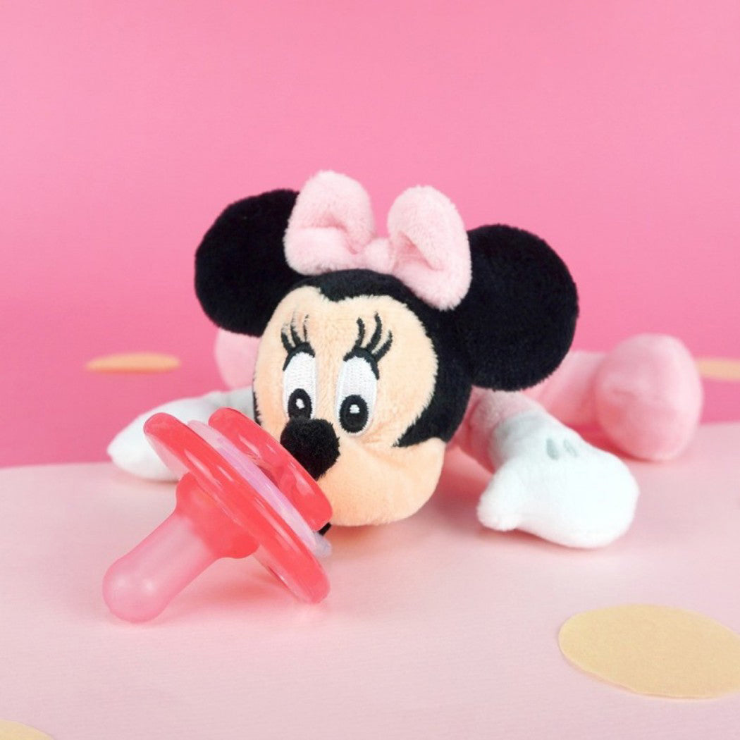 Nookums Paci-Plushies Buddies Pacifier Holder, Disney (4 Designs) - Pupsik Singapore