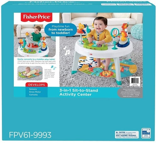 Fisher Price 3-in-1 Sit-to-Stand Activity Center - Fashion