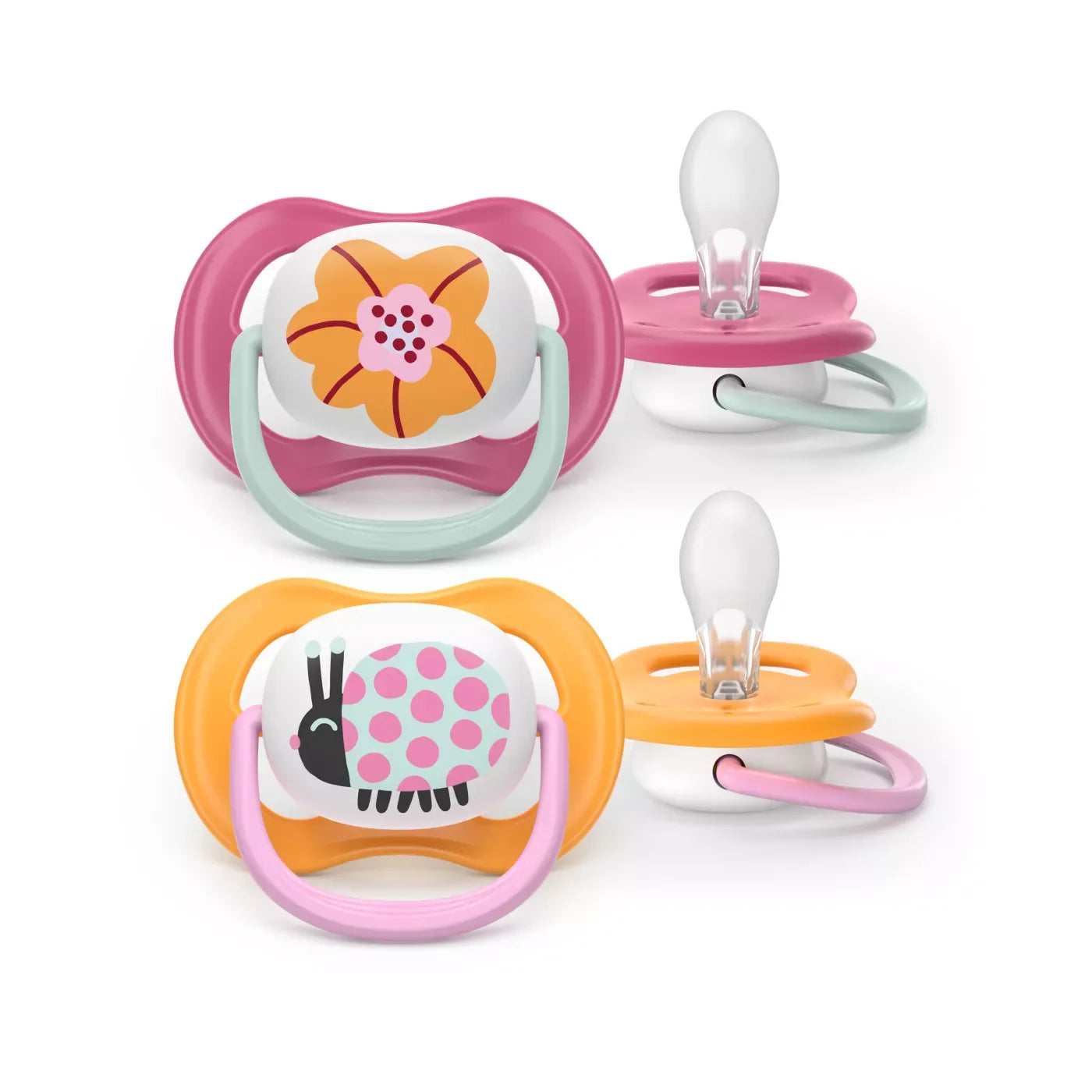 Philips Avent Ultra Air Pacifier, 2pk - 3 Sizes (54 Designs) - Pupsik Singapore