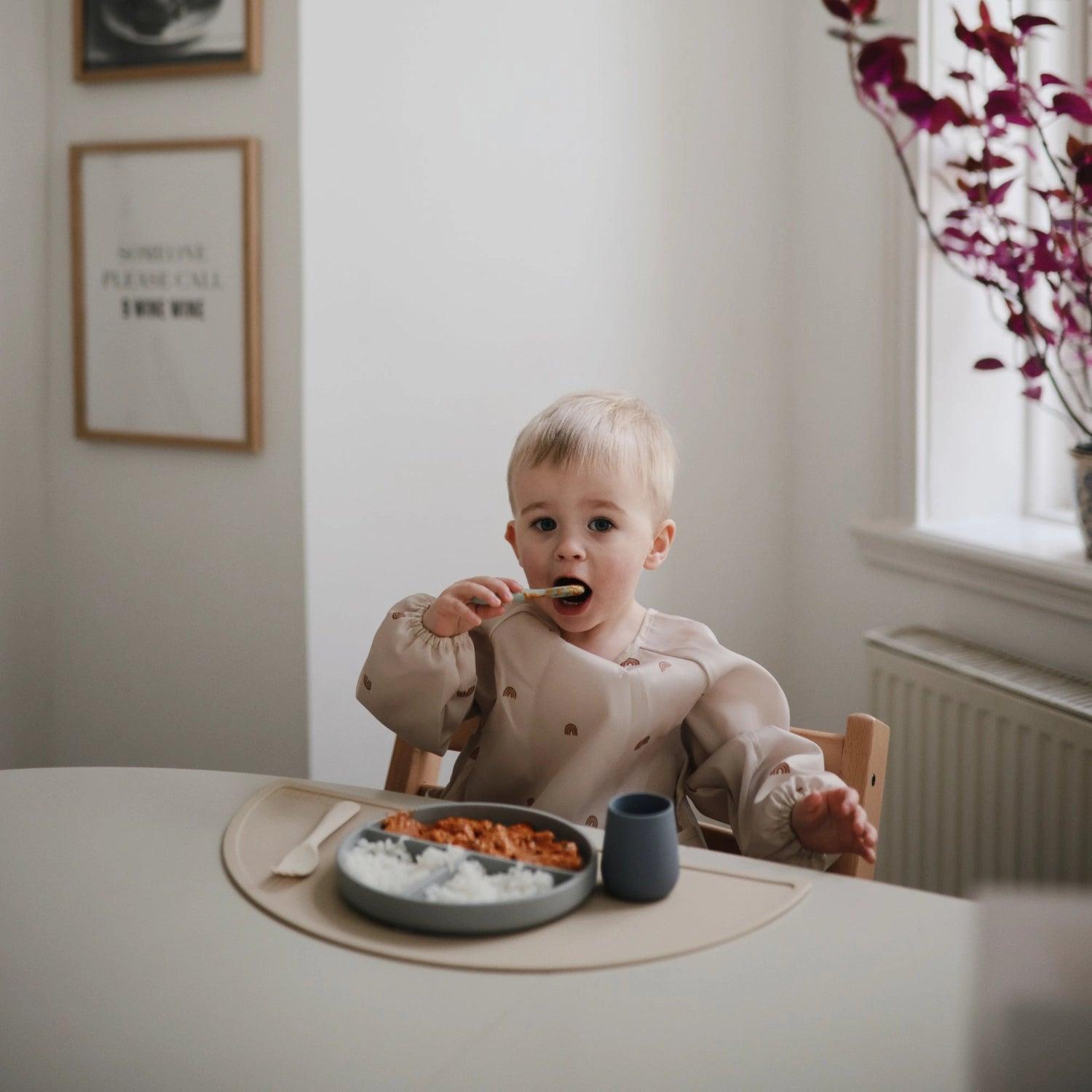 Mushie First Feeding Silicone Baby Spoons, 2pk (3 Colors) - Pupsik Singapore