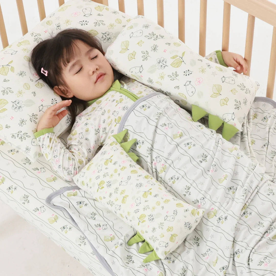 Baa Baa Sheepz Head Pillow, 30 x 47cm (Kids) - Dream Garden A Cream