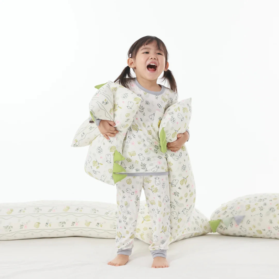 Baa Baa Sheepz Baby Long Sleeve Pyjama Set - Dream Garden A Cream (6 Sizes)