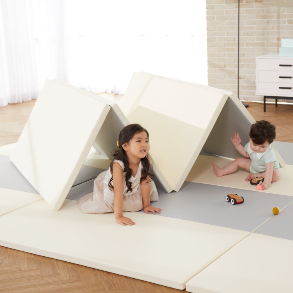 Creamhaus FREE Folding Playmat (210x140x4cm) - Cream