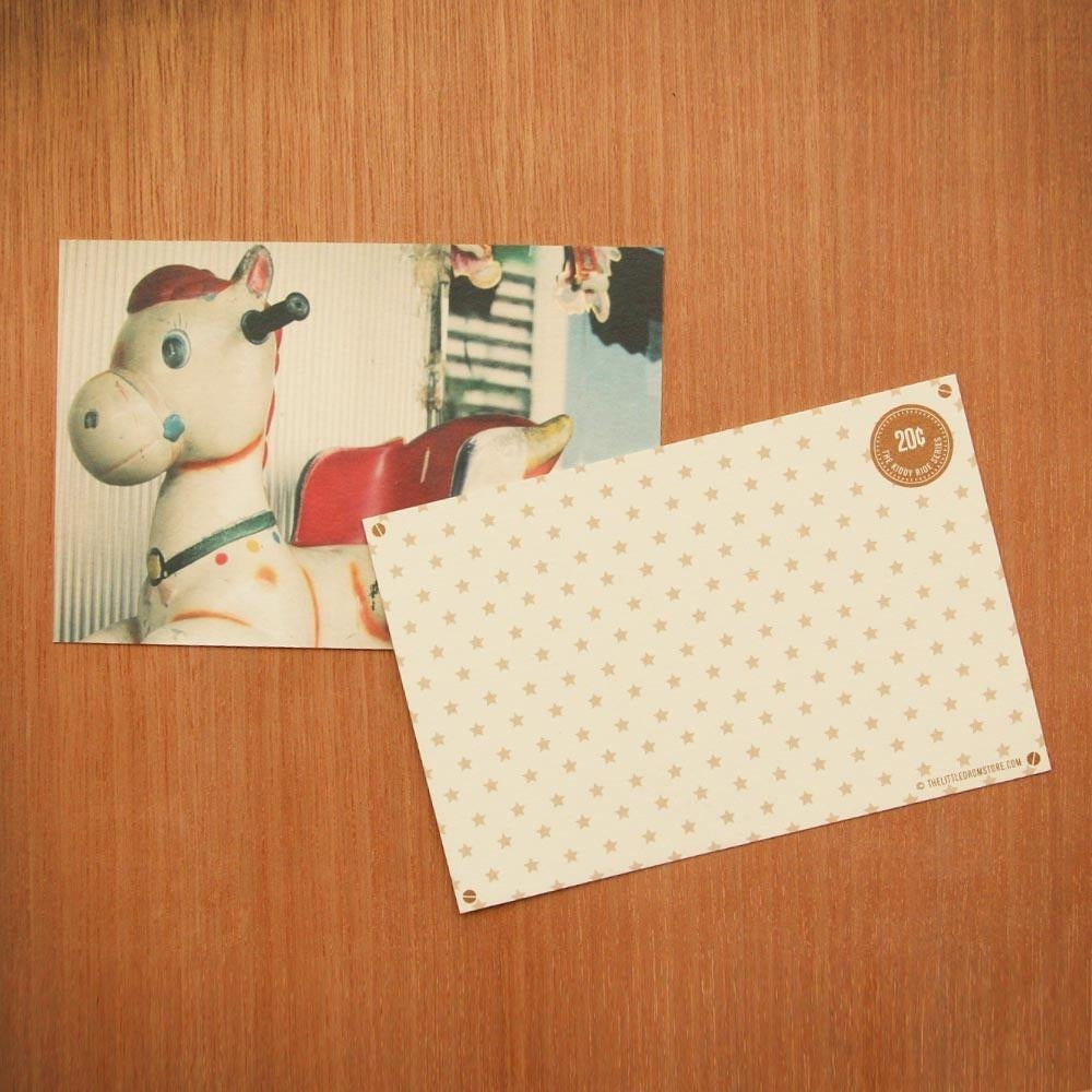 The Little Drom Store Kiddy Ride Postcards (9pk)
