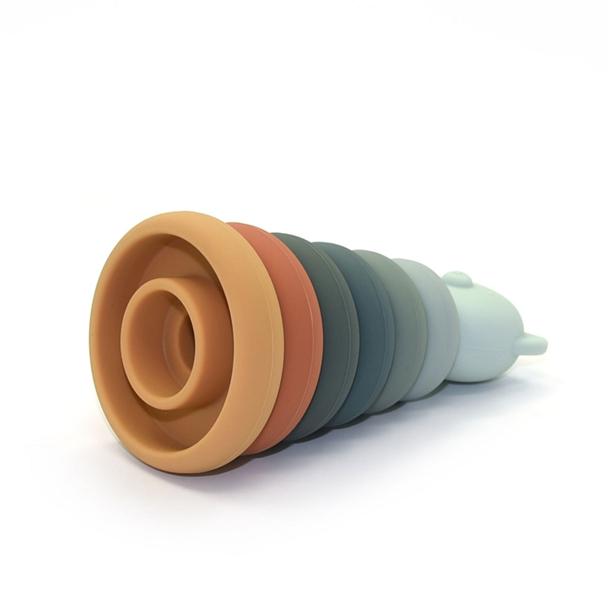 Biomom Silicone Animal Stacking Toy - Bear