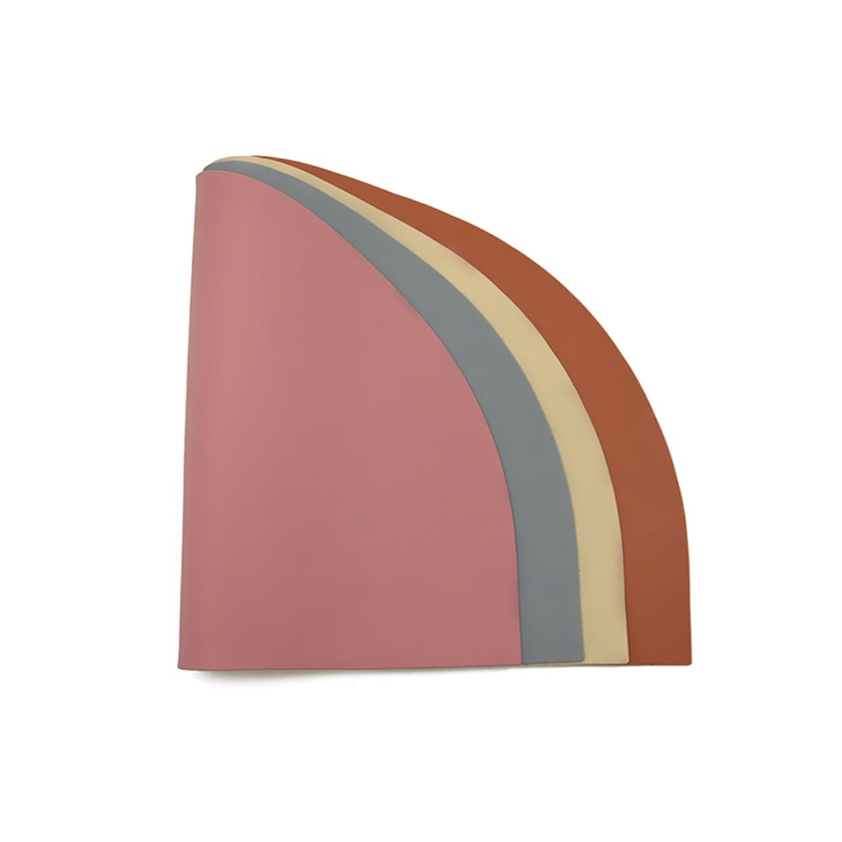 Biomom Silicone Semi Circle Placemat, Large (4 Colors)