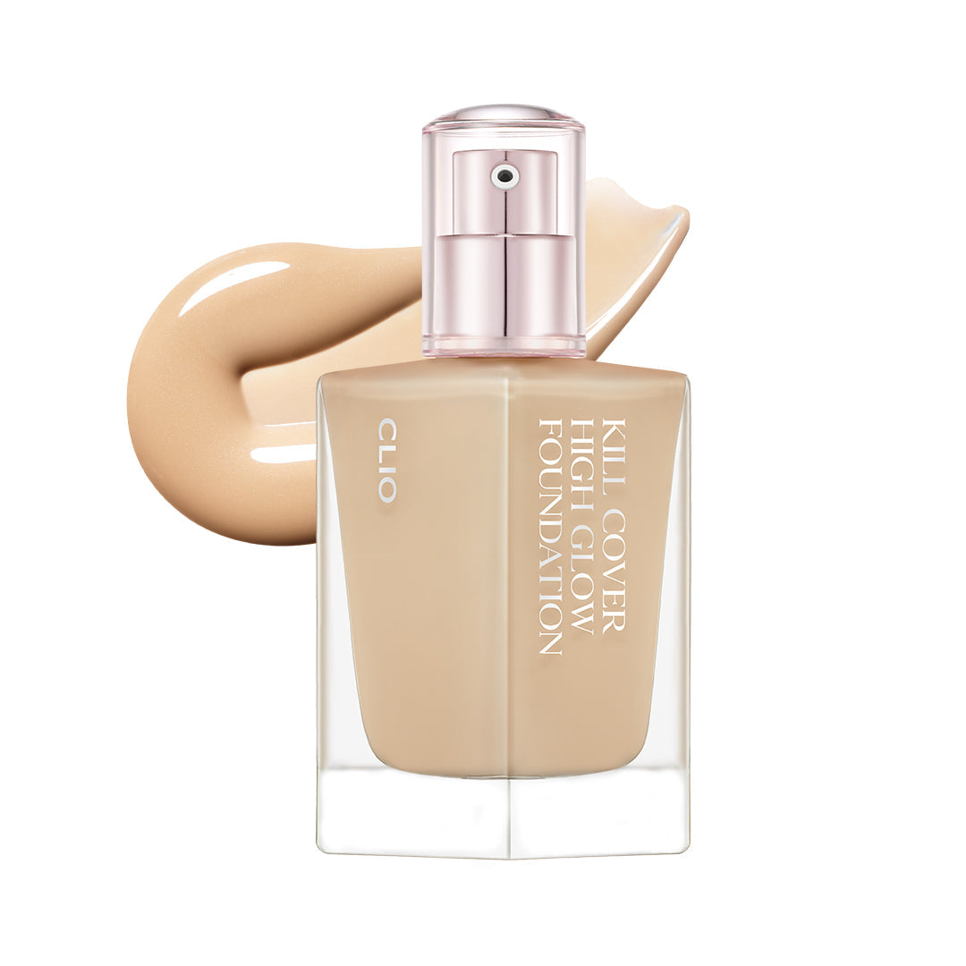 CLIO Kill Cover High Glow Foundation, 38g (2 Shades) - Pupsik Singapore