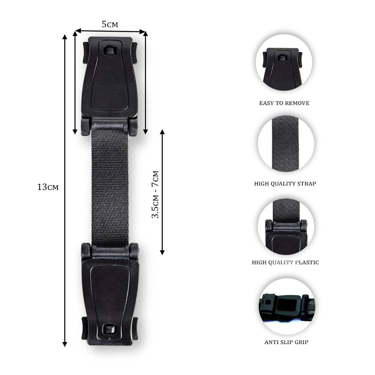 Strap Stop Baby Car Seat/Stroller Strap (4 Colours) - Pupsik Singapore