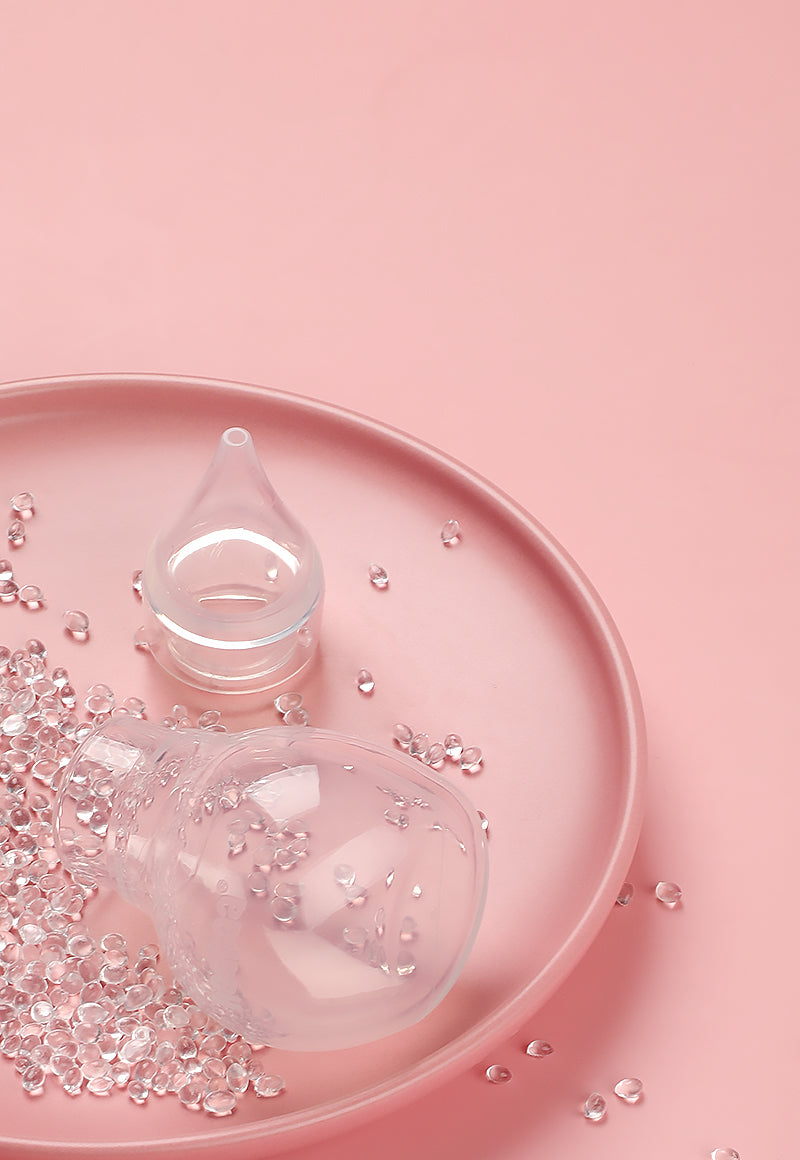 Haakaa Easy-Squeezy Silicone Bulb Syringe Nose Cleaner (2 Tips)