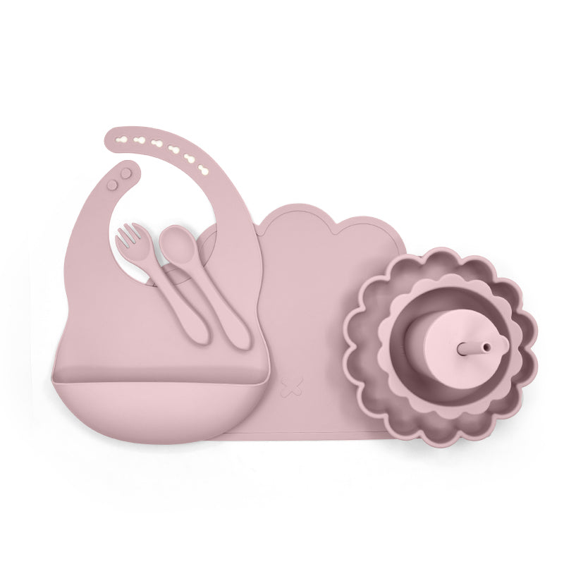 Biomom Silicone Feeding Set, Lion (5 Colors) - Pupsik Singapore