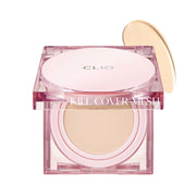 CLIO Kill Cover Mesh Glow Cushion + Refill Set - SPF50+ PA++++, 15g + 15g (3 Shades)