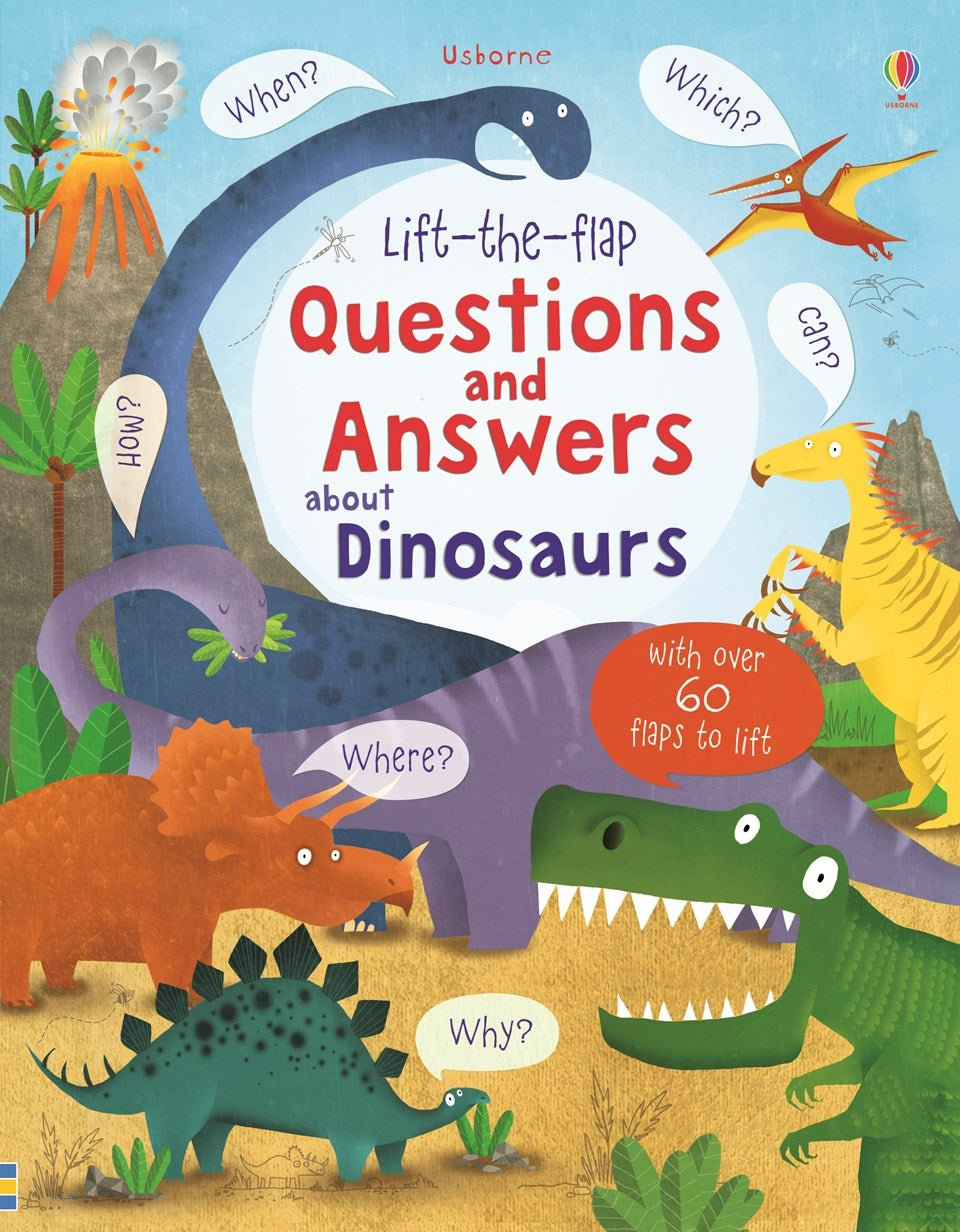 Usborne Lift-The-Flap Q&A Book (6 Titles)