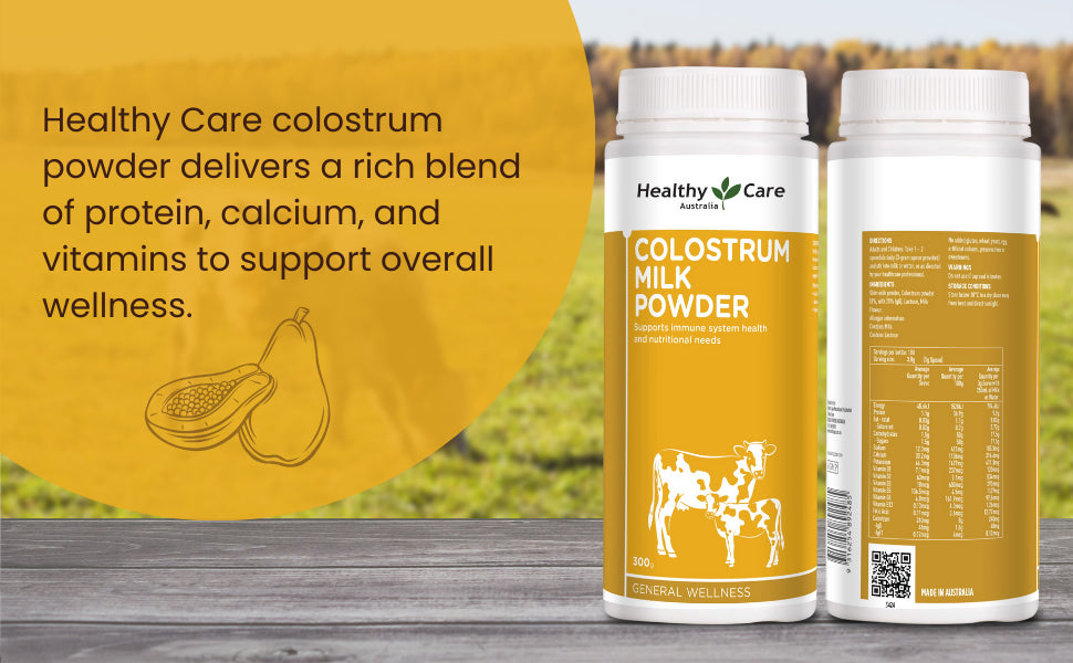 Healthy Care Colostrum Milk Powder, 300g (Exp 08/27)