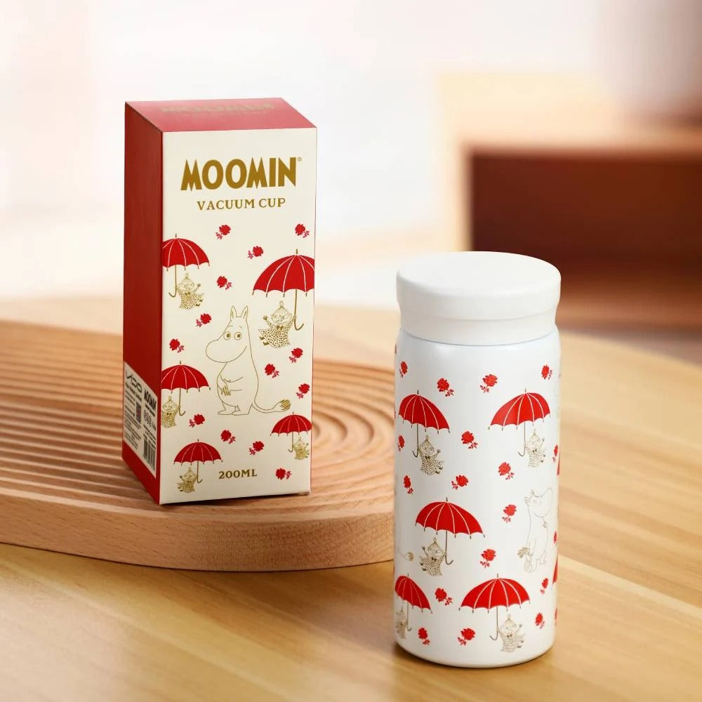 Moomin x VIPO Vacuum Insulated Bottle Cup, 200ml (2 Designs)