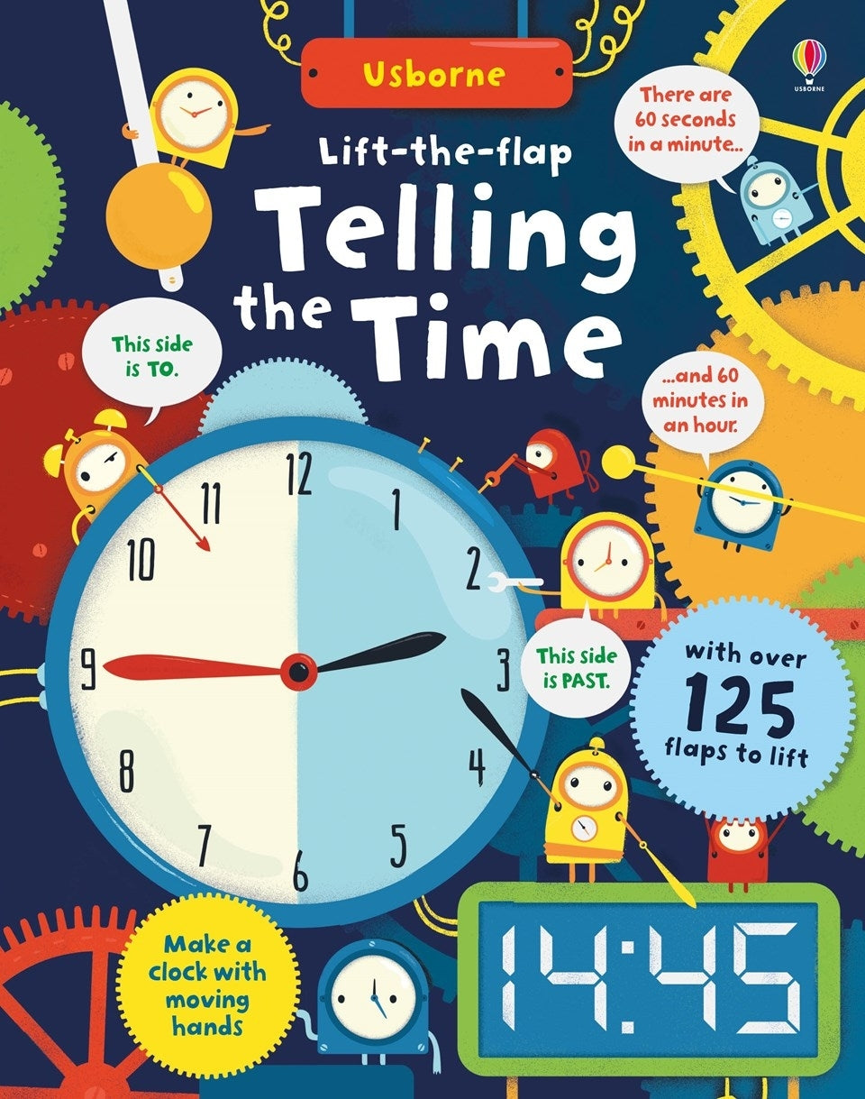 Usborne Lift-the-Flap Board Book Series - Age: 6+ (4 Titles)