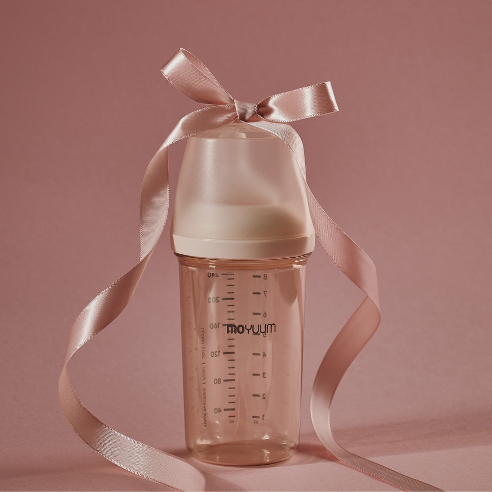 Moyuum mov.aa PPSU Wide Neck Baby Bottle, 160/250ml (3 Colors)