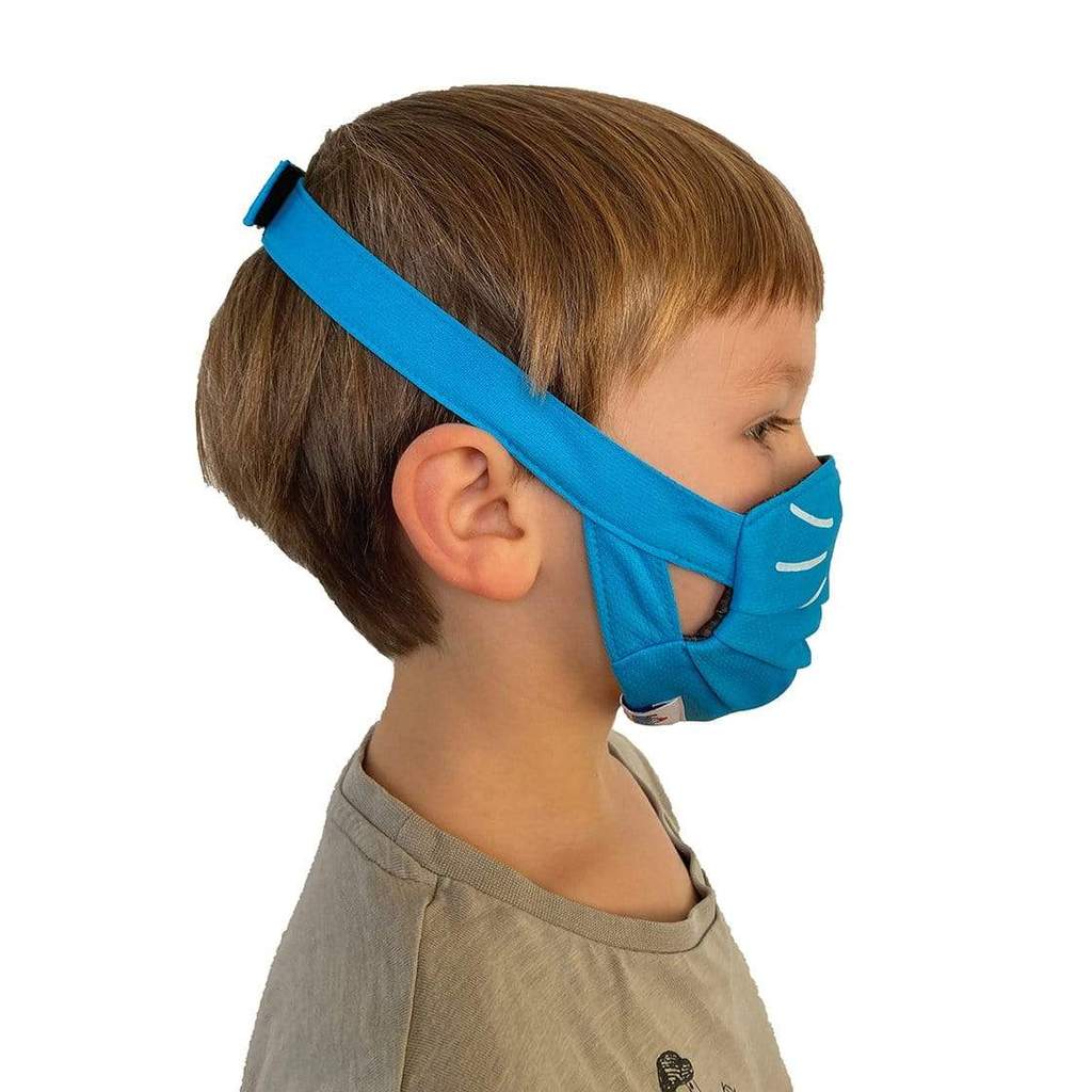 Trunki Reusable Kids Face Masks, 2pk - Blue