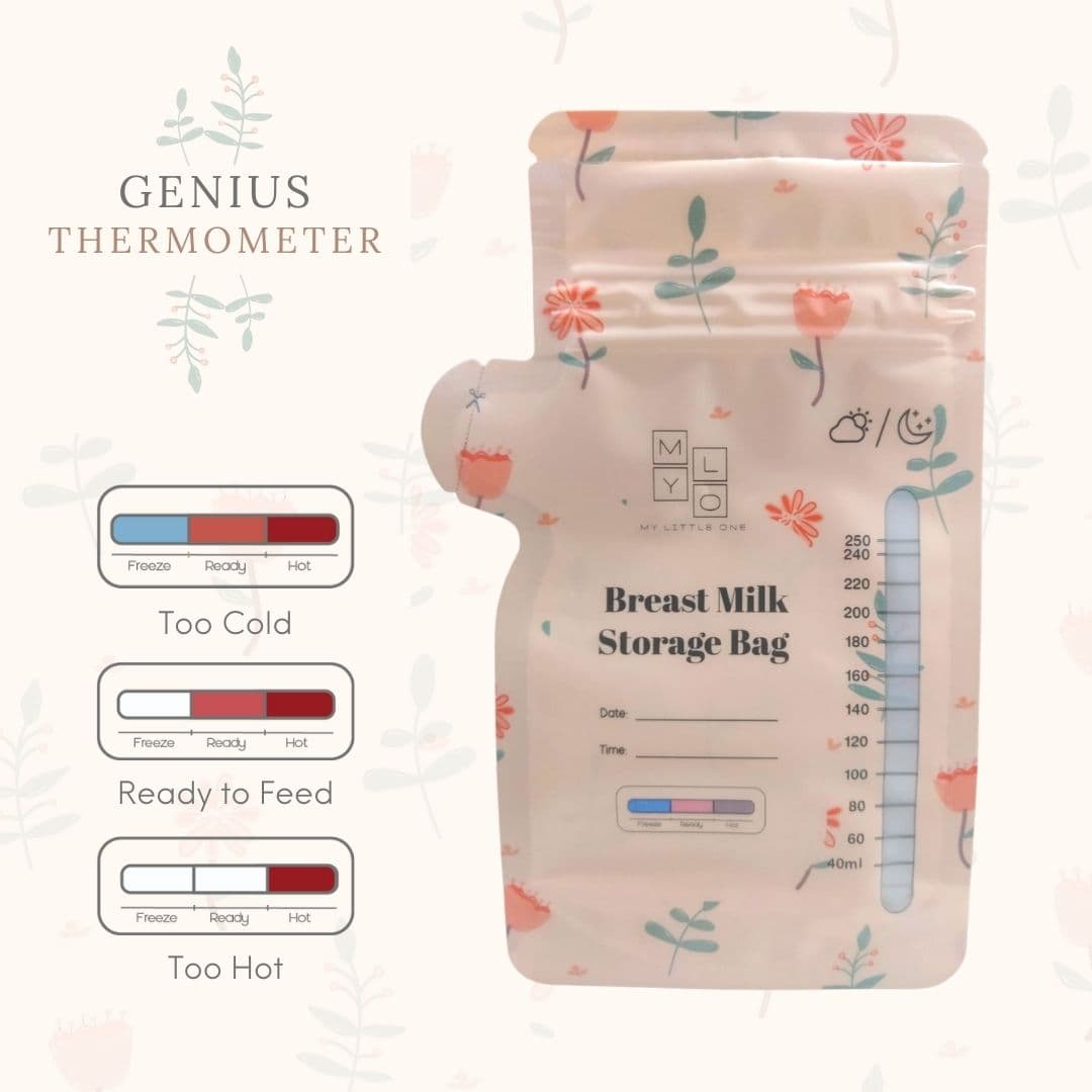 MyLO Breast Milk Storage Bags - Jumbo (250ml x 100pcs) - Exp 03/28