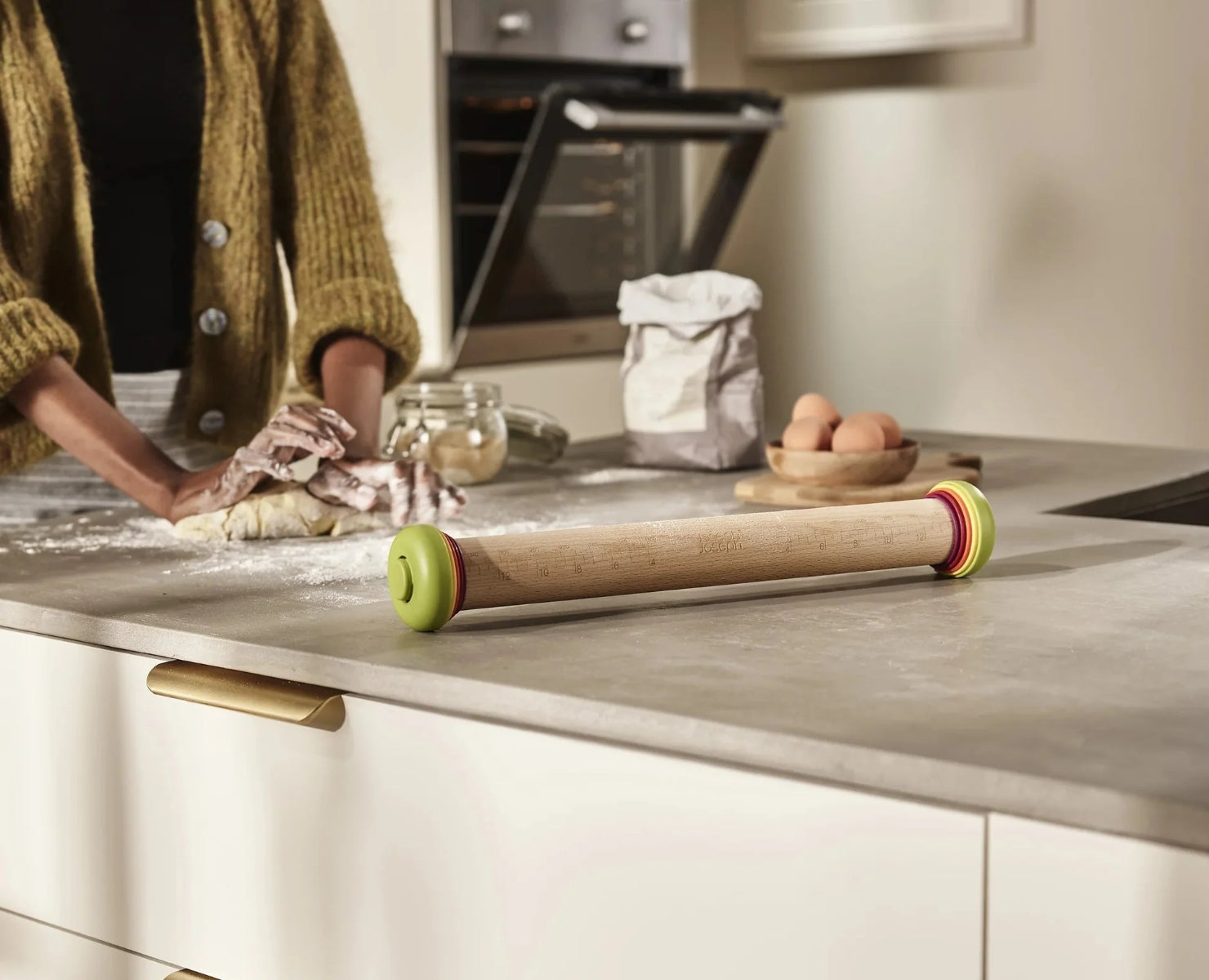 Joseph Joseph PrecisionPin Adjustable Rolling Pin (2 Colors)
