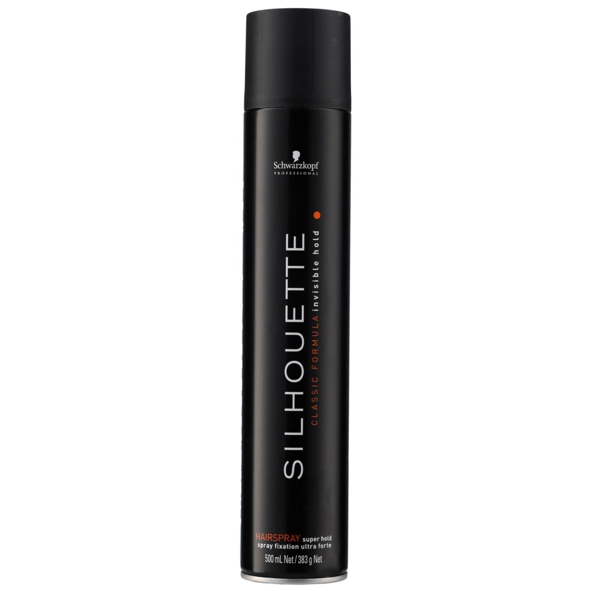 Schwarzkopf Silhouette Super Hold Hairspray 500ml (Exp 09/26) [Damaged Cap/Packaging]