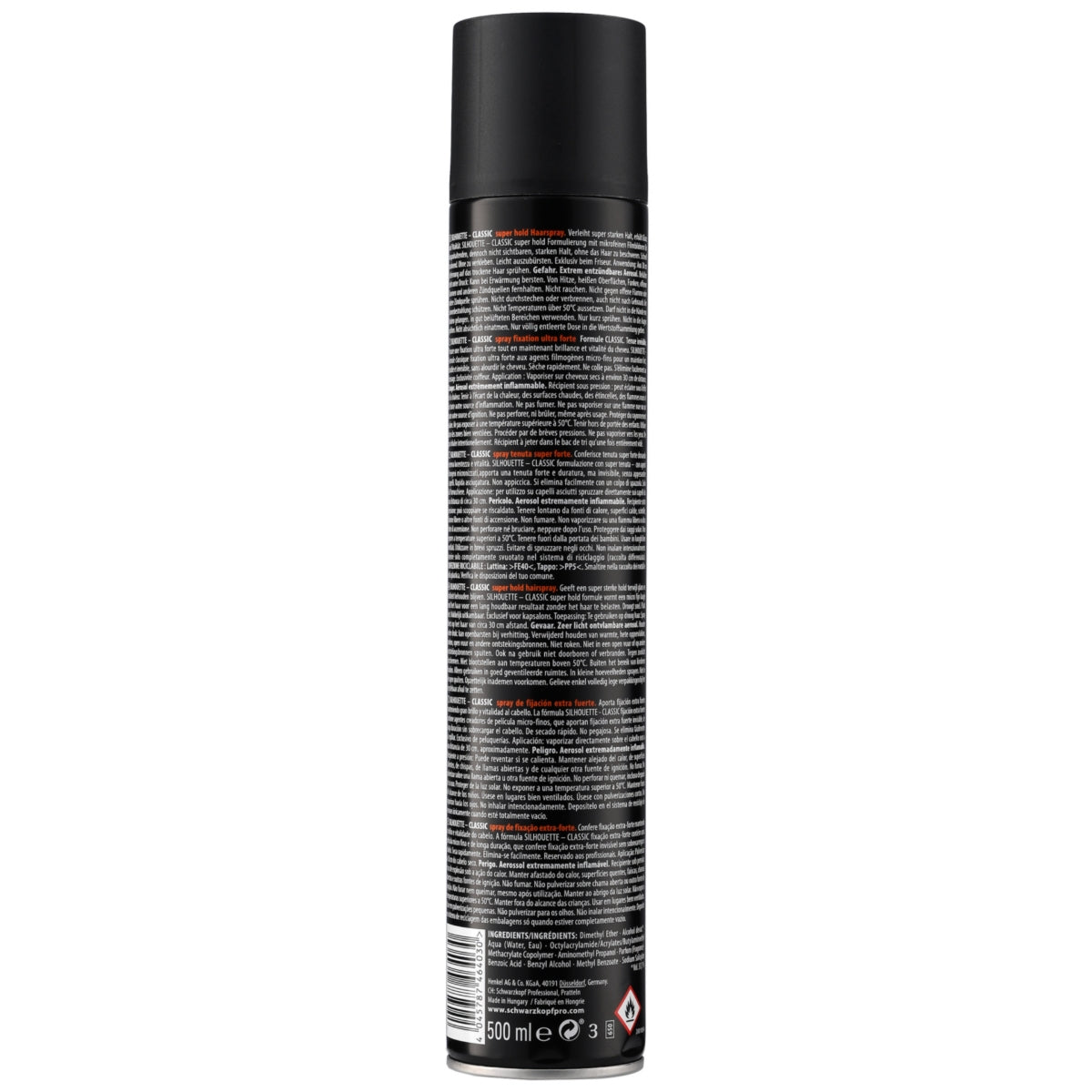 Schwarzkopf Silhouette Super Hold Hairspray 500ml (Exp 02/27)