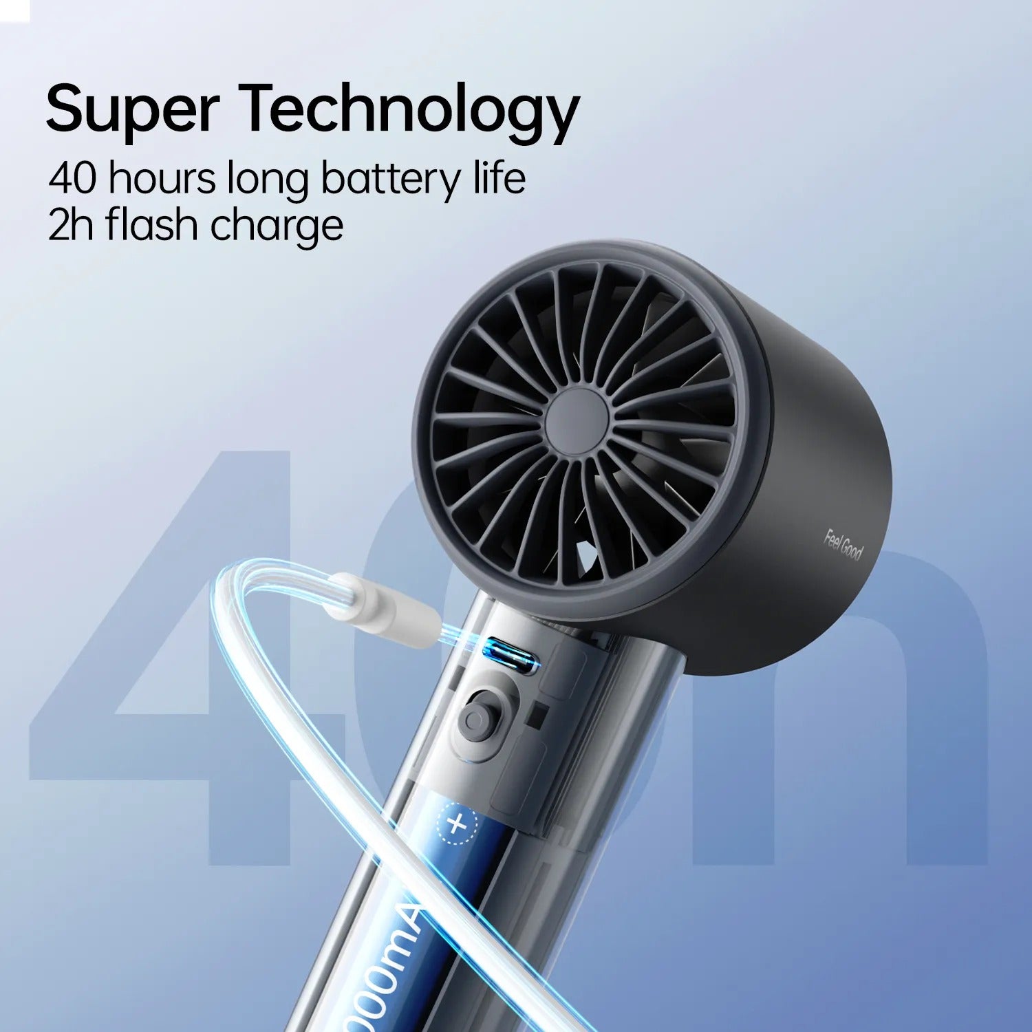 JisuLife Handheld Fan Pro1S, 5000mah (2 Colors)
