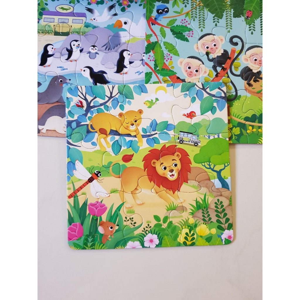 Usborne Book & 3 Jigsaws Box Set (5 Titles) - Pupsik Singapore