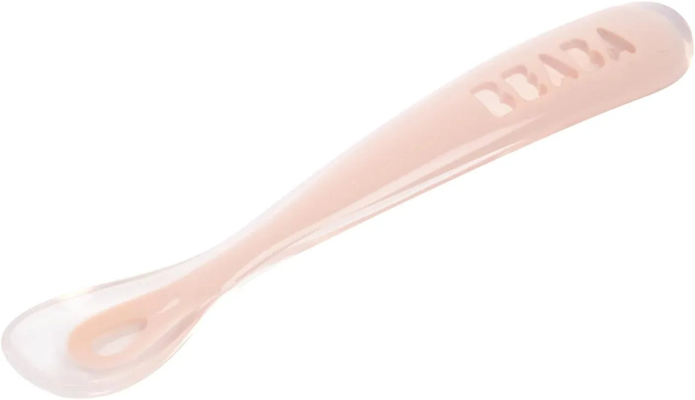 Beaba 1st Age Silicone Spoon (4 Colours) - Pupsik Singapore
