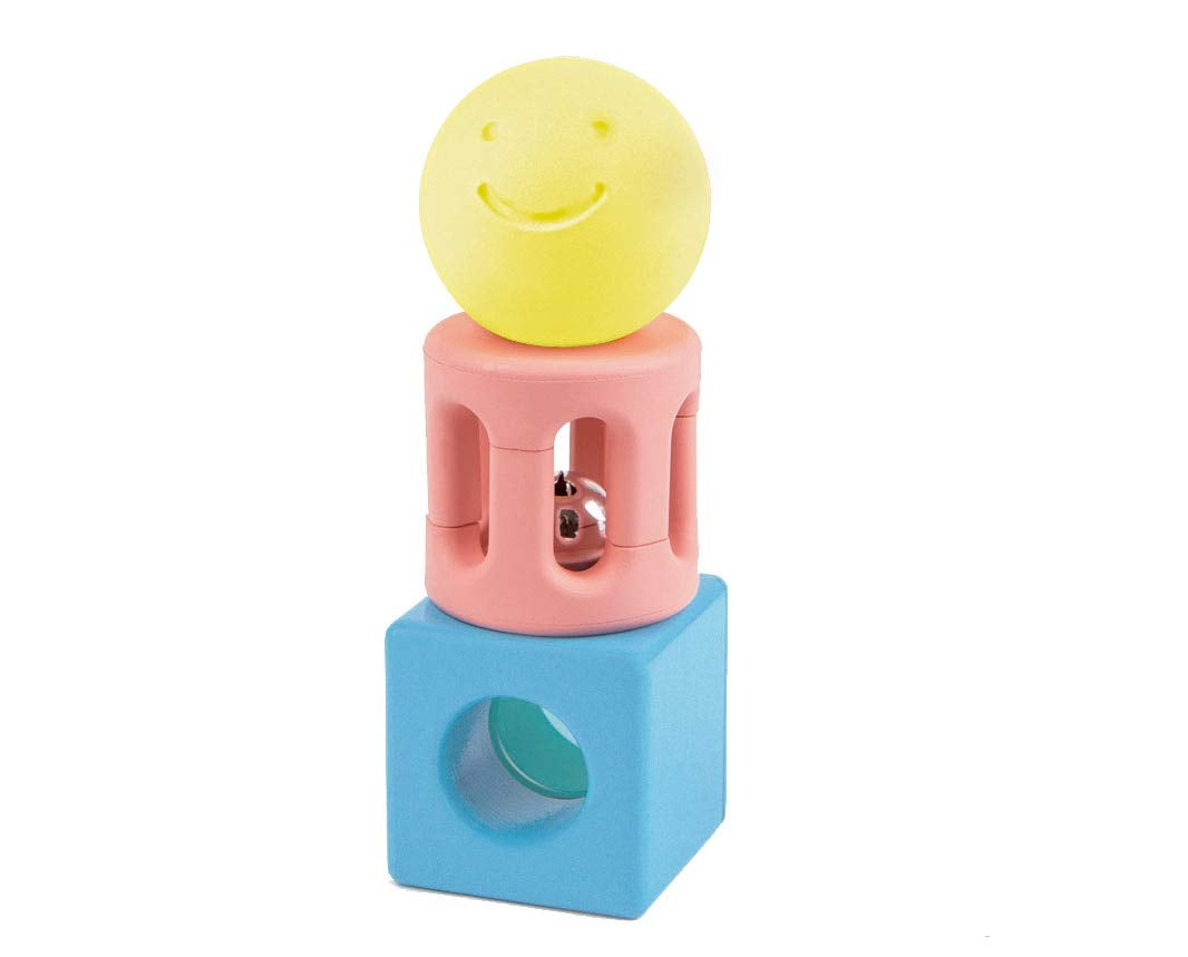 Hape Geometric Rattle (3pc)
