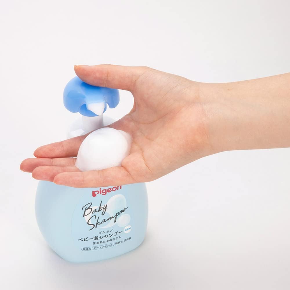 Pigeon Baby Foam Shampoo, 350ml (Fragrance-Free) - Exp 02/27