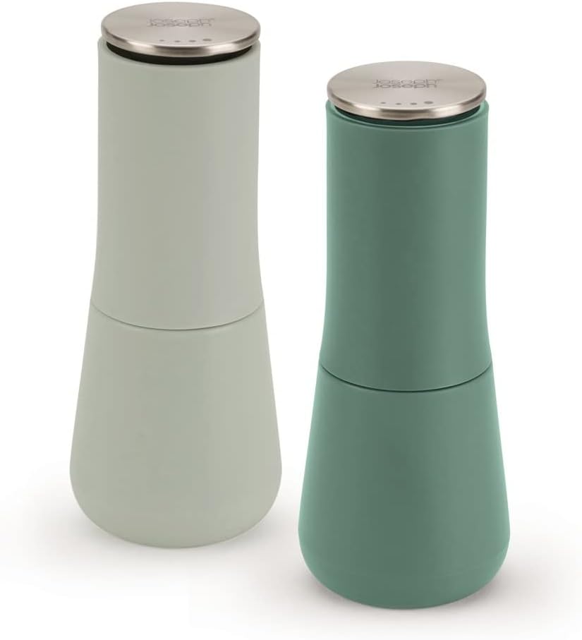 Joseph Joseph Milltop Salt & Pepper Mills (2 Colors) - Pupsik Singapore