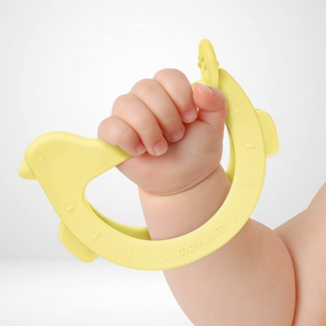 Moyuum Silicone Baby Wristband Teether Gift Set (2 Teethers + 1 Case) - 5 Designs - Pupsik Singapore