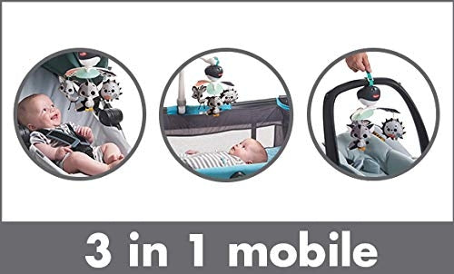 Tiny Love Take Along  3-in-1 Baby Mobile - Magical Tales Black & White