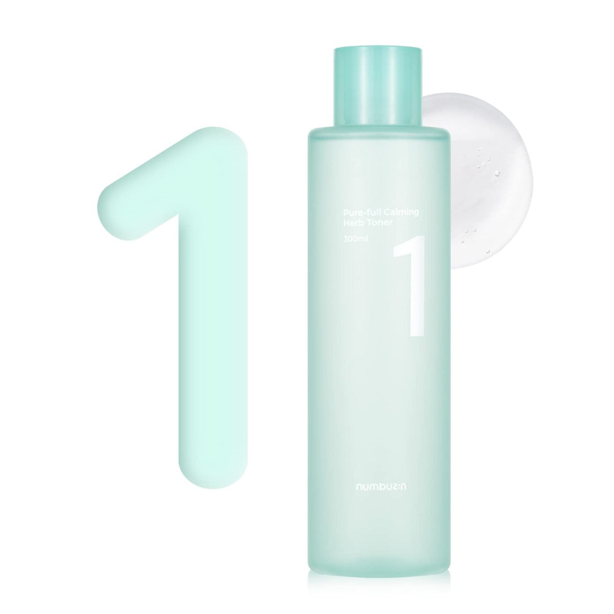 numbuzin No.1 Pure Full Calming Herb Toner, 300ml (Exp 05/27)
