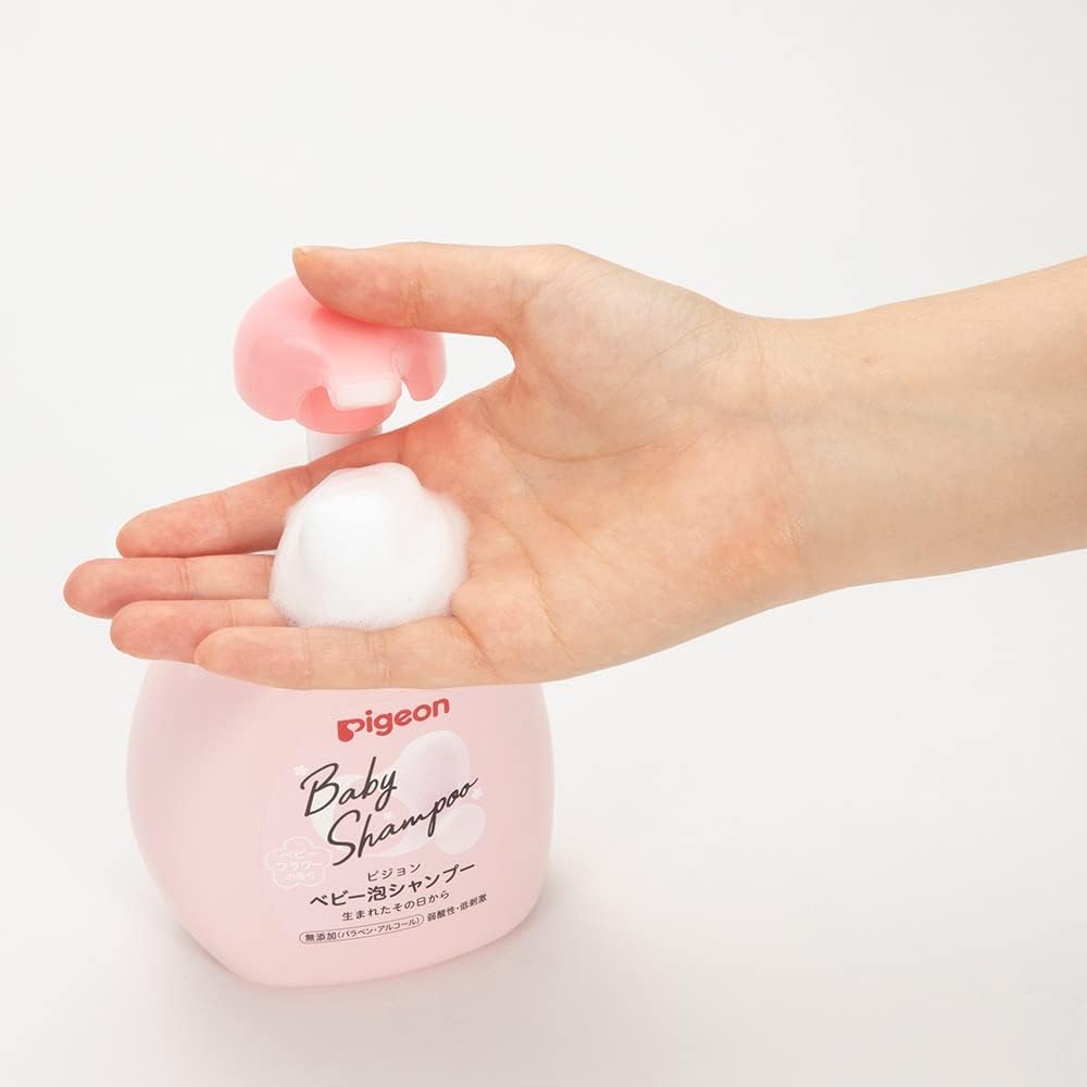 Pigeon Baby Foam Shampoo, 350ml (Floral Scented) - Exp 01/27