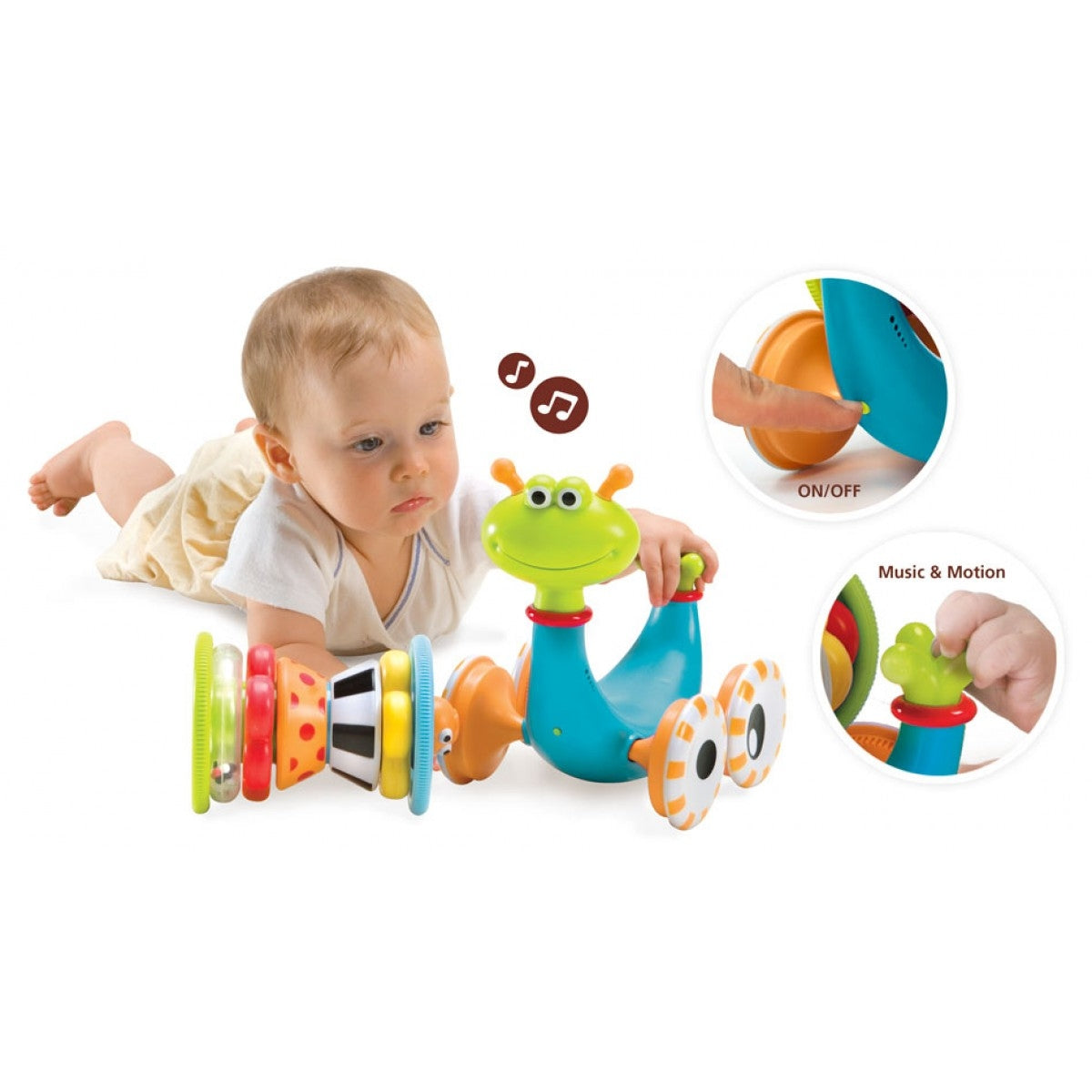 Yookidoo Crawl 'N' Go Snail
