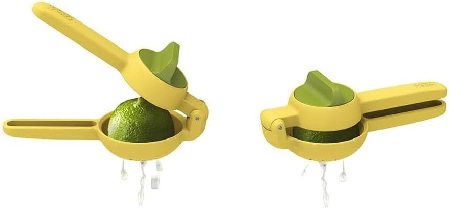 Joseph Joseph JuiceMax Dual-Action Citrus Press - Yellow