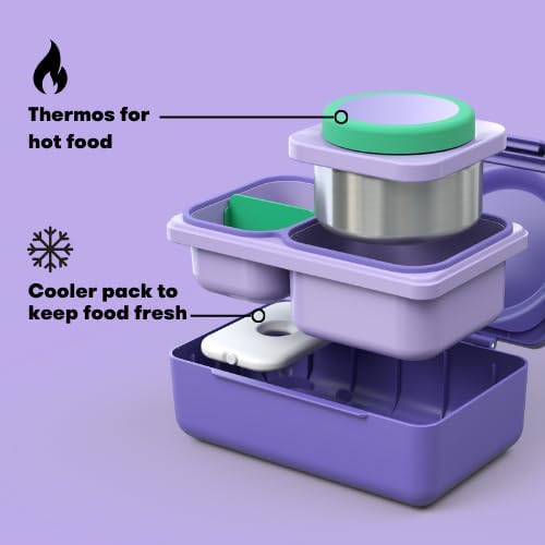 OmieBox UP Hot & Cold Bento Lunch Box (5 Colors)