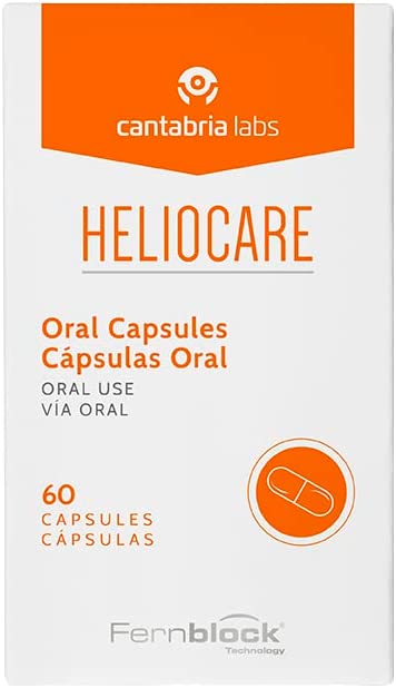 Heliocare Oral Capsules Sunscreen, EU (60 caps) - exp 05/27
