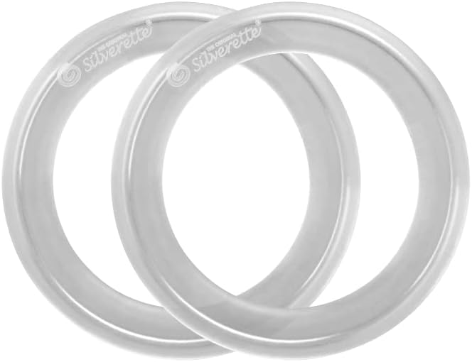Silverette O-Feel Silicone Ring for Nursing Cups (1 Pair)