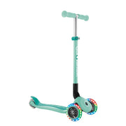 Globber Primo Height-Adjustable Foldable 3 Wheel Scooter (LED Wheels) (9 Types) | 3-7Y - Pupsik Singapore