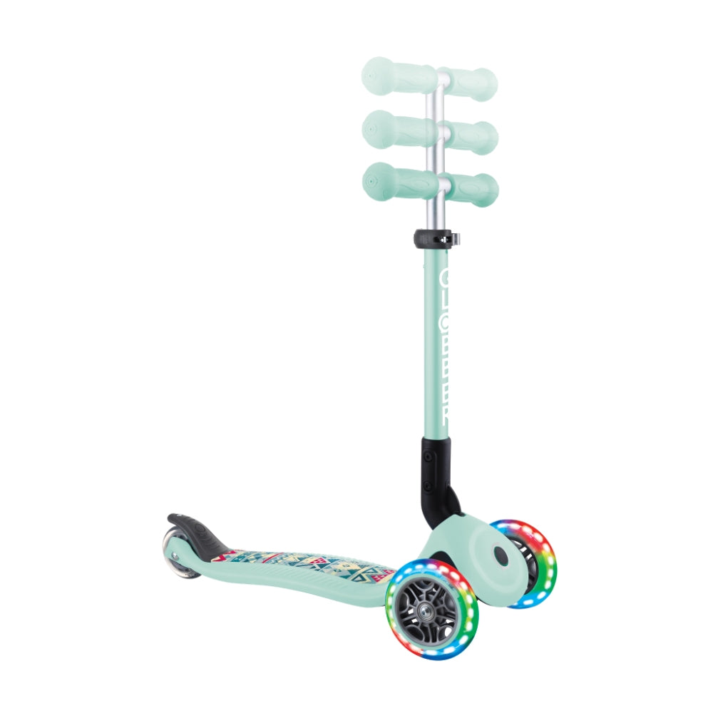 Globber Junior Foldable Scooter (LED Wheels) - 10 Colors