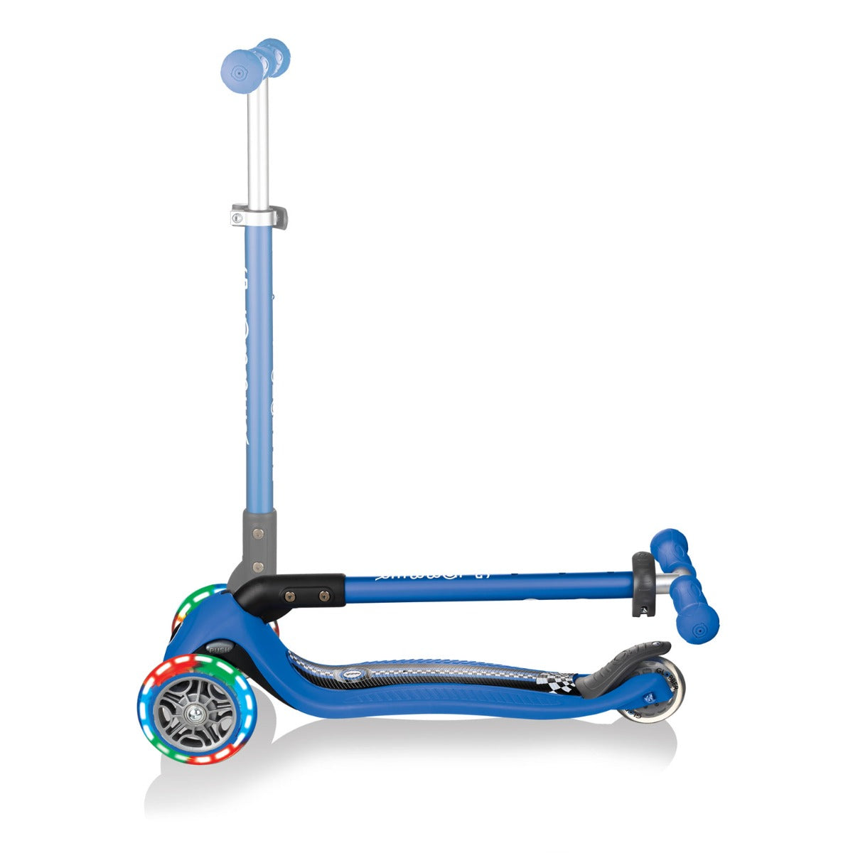Globber Primo Foldable Fantasy Lights Scooter (LED Wheels) - 2 Designs - Pupsik Singapore