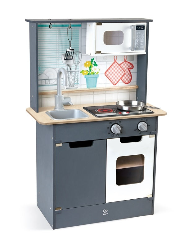 Hape Kitchen with Light and Sound - Grey