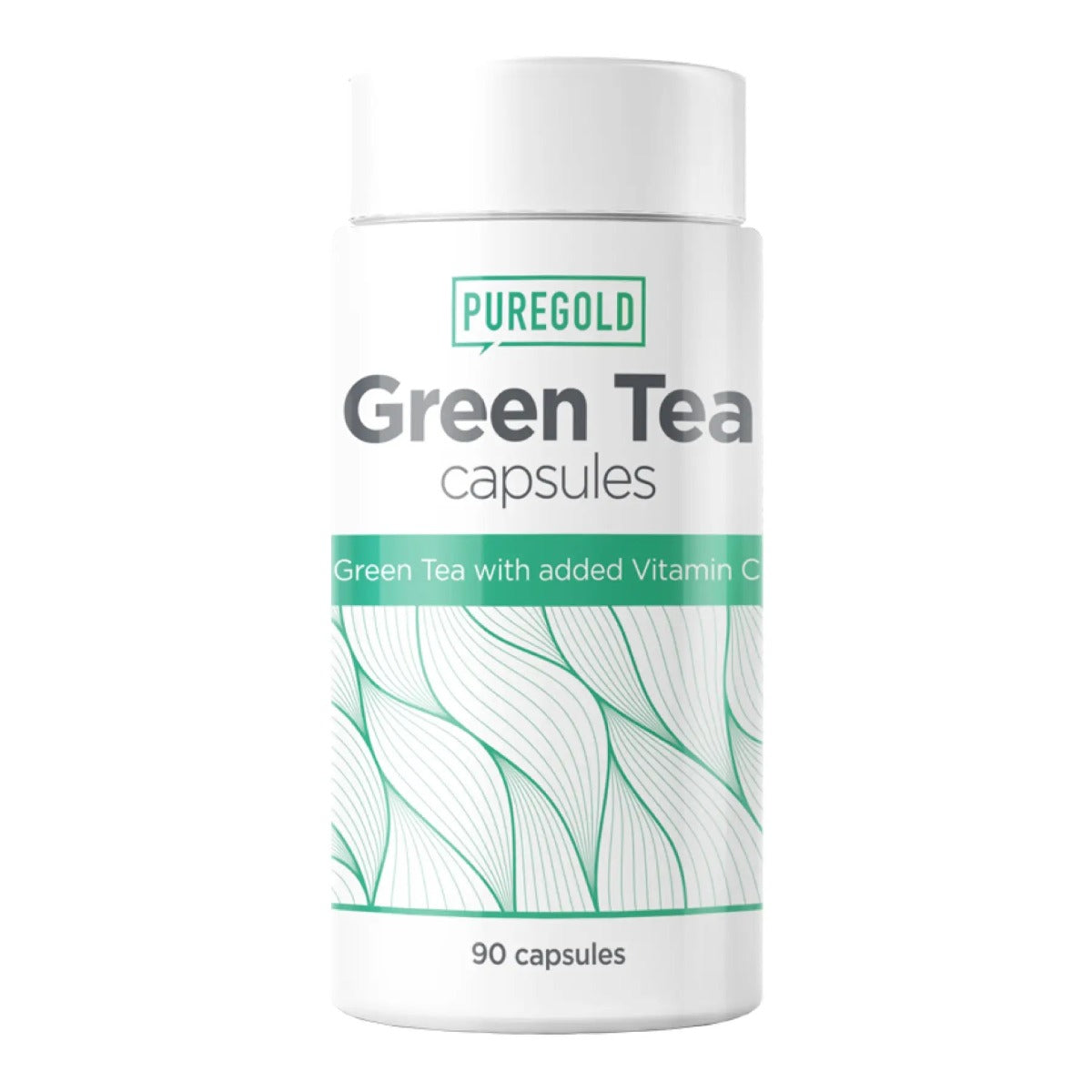 Pure Gold Protein Green Tea Supplement, 90 Caps (Exp 12/25)